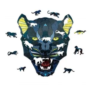 102pc Wooden Puzzle - Panther