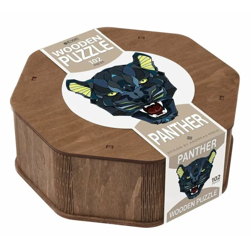 102pc Wooden Puzzle - Panther