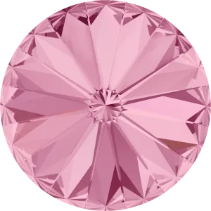 1122 Swarovski Rivoli Chaton & Round Stones, Light Rose (223)