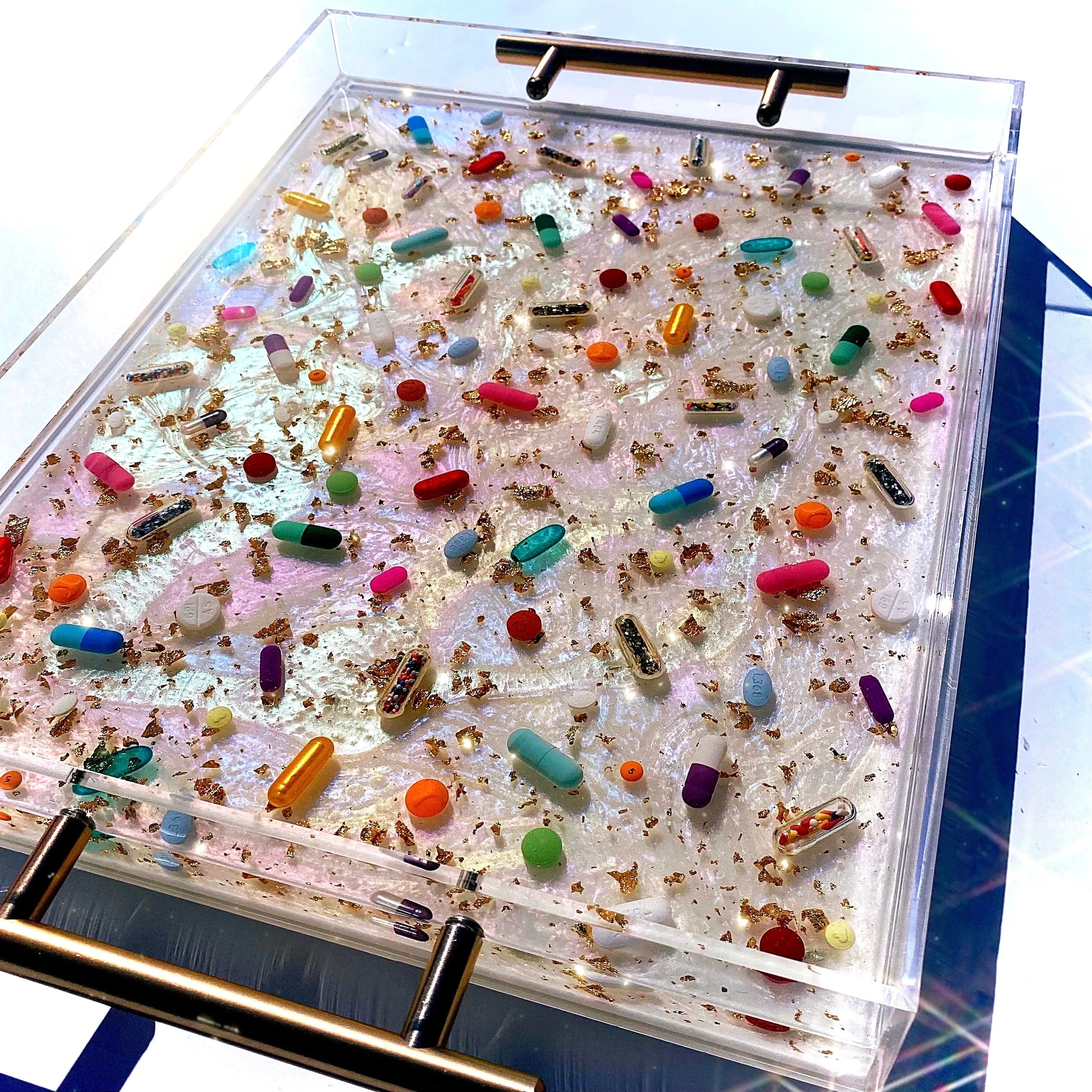 11x14" Happy Pills Serving Tray