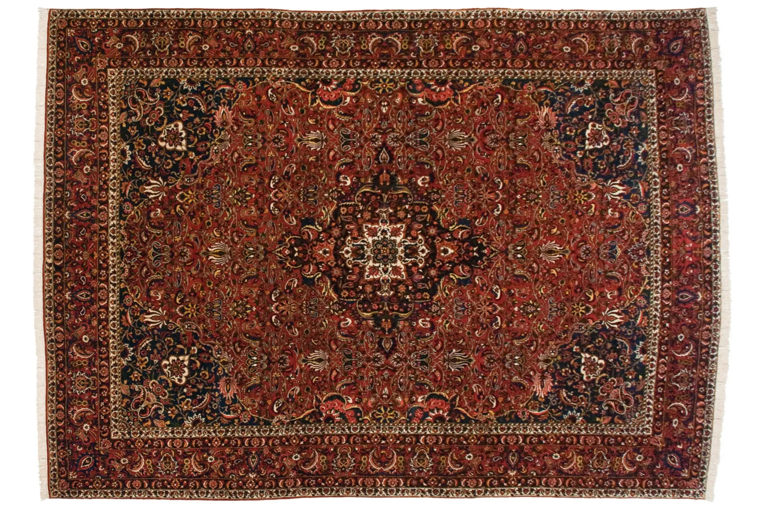 11x15 Vintage Bakhtiari Carpet