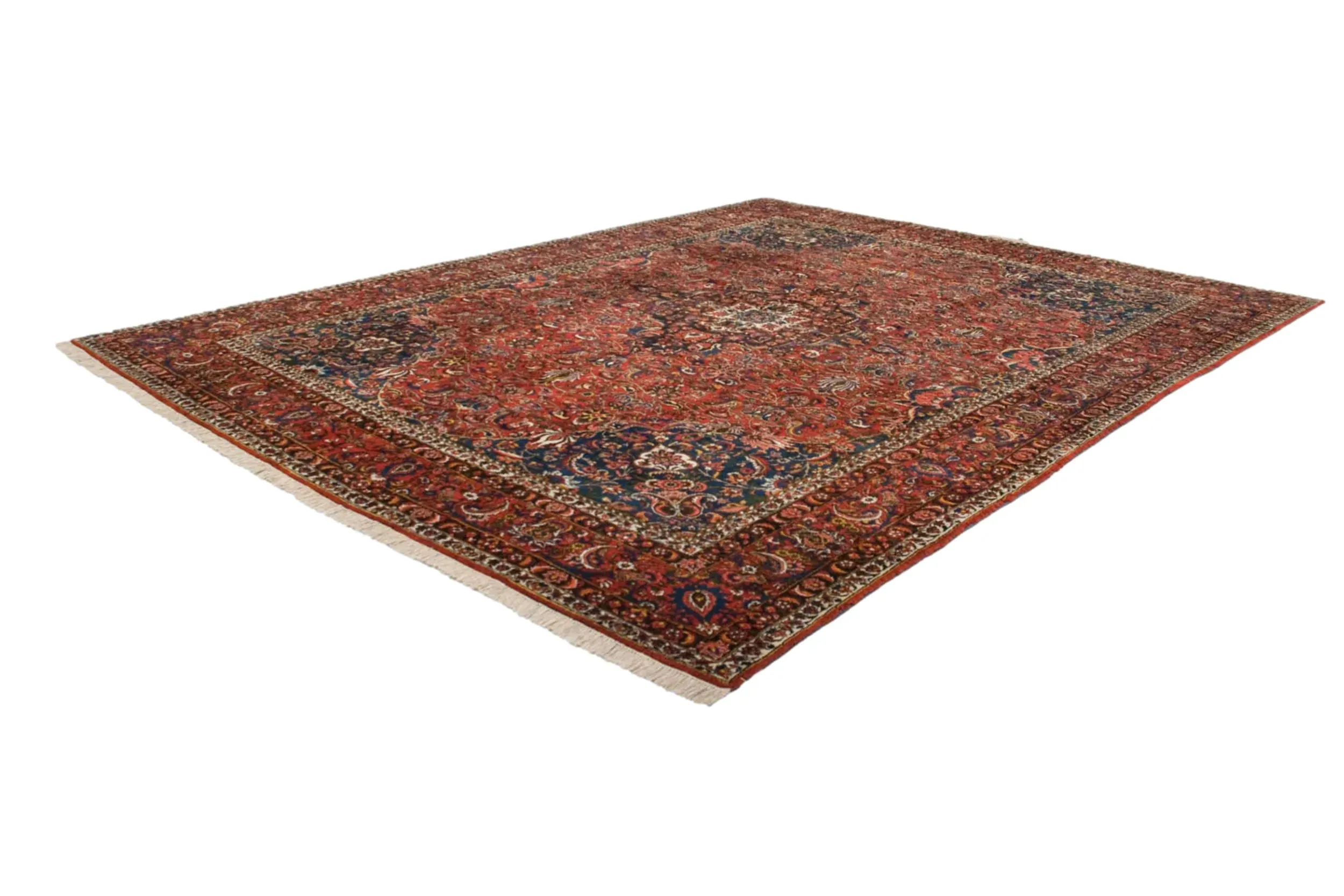 11x15 Vintage Bakhtiari Carpet