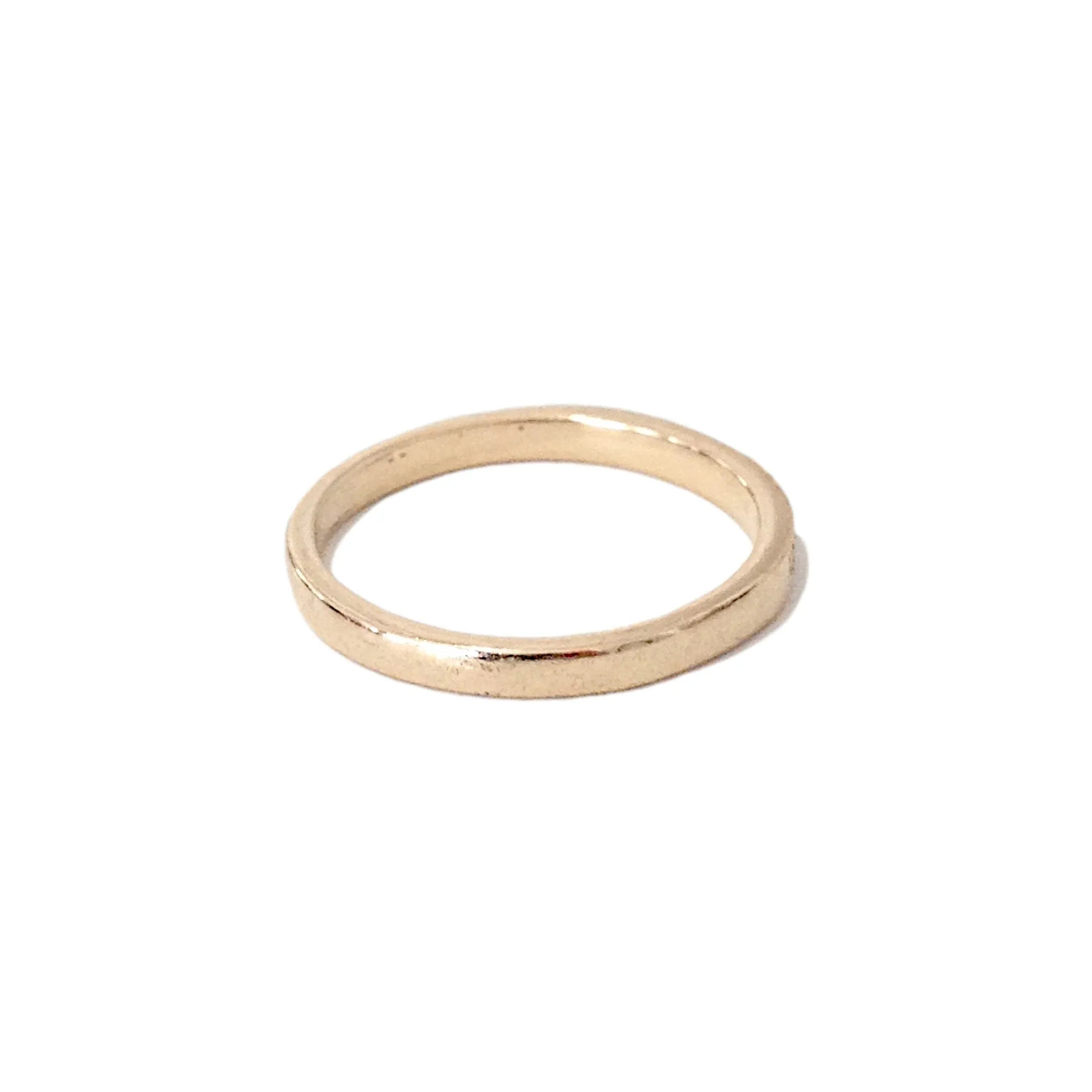 14K Simple Gold Band