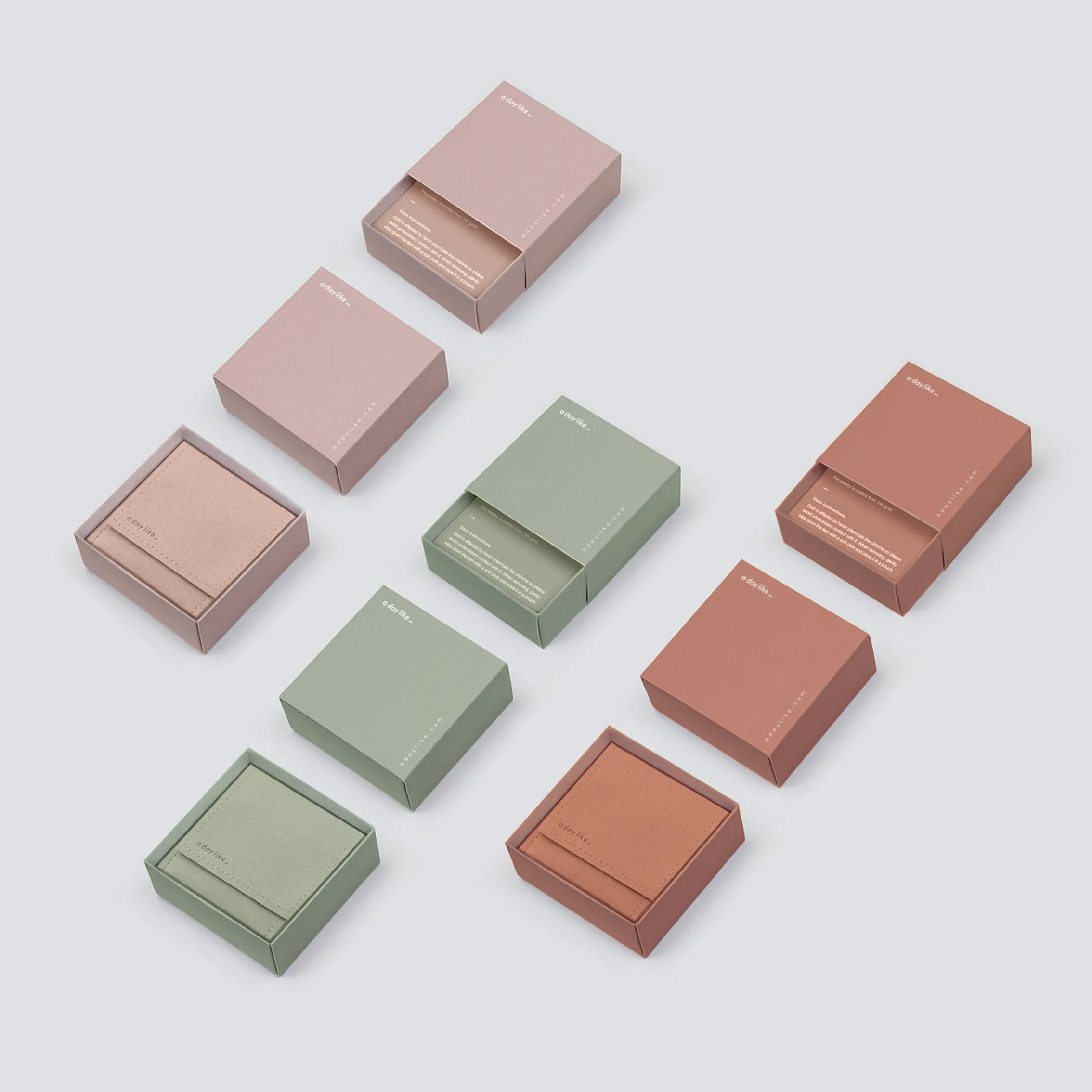 14k Solid Gold Square Ring