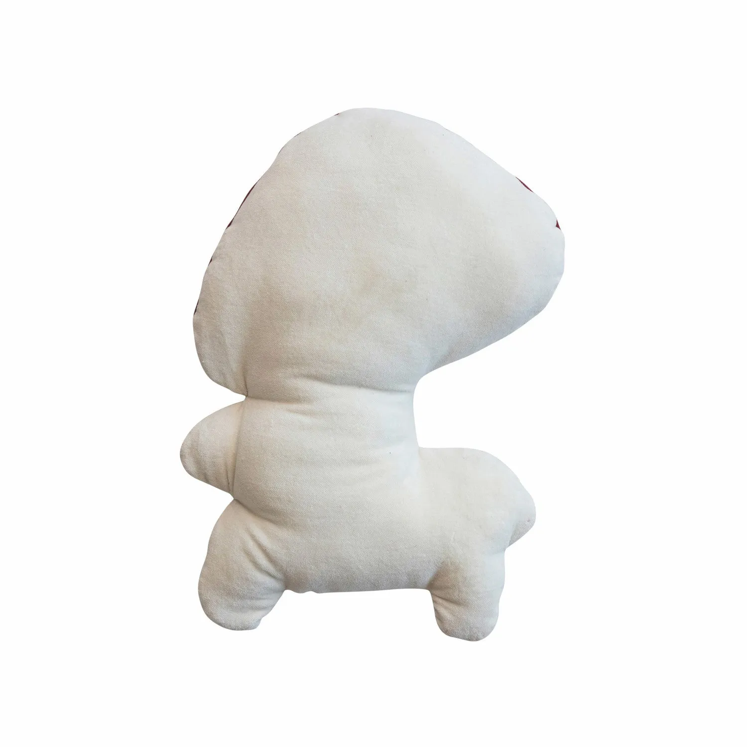 14" Velvet Mushroom Pillow