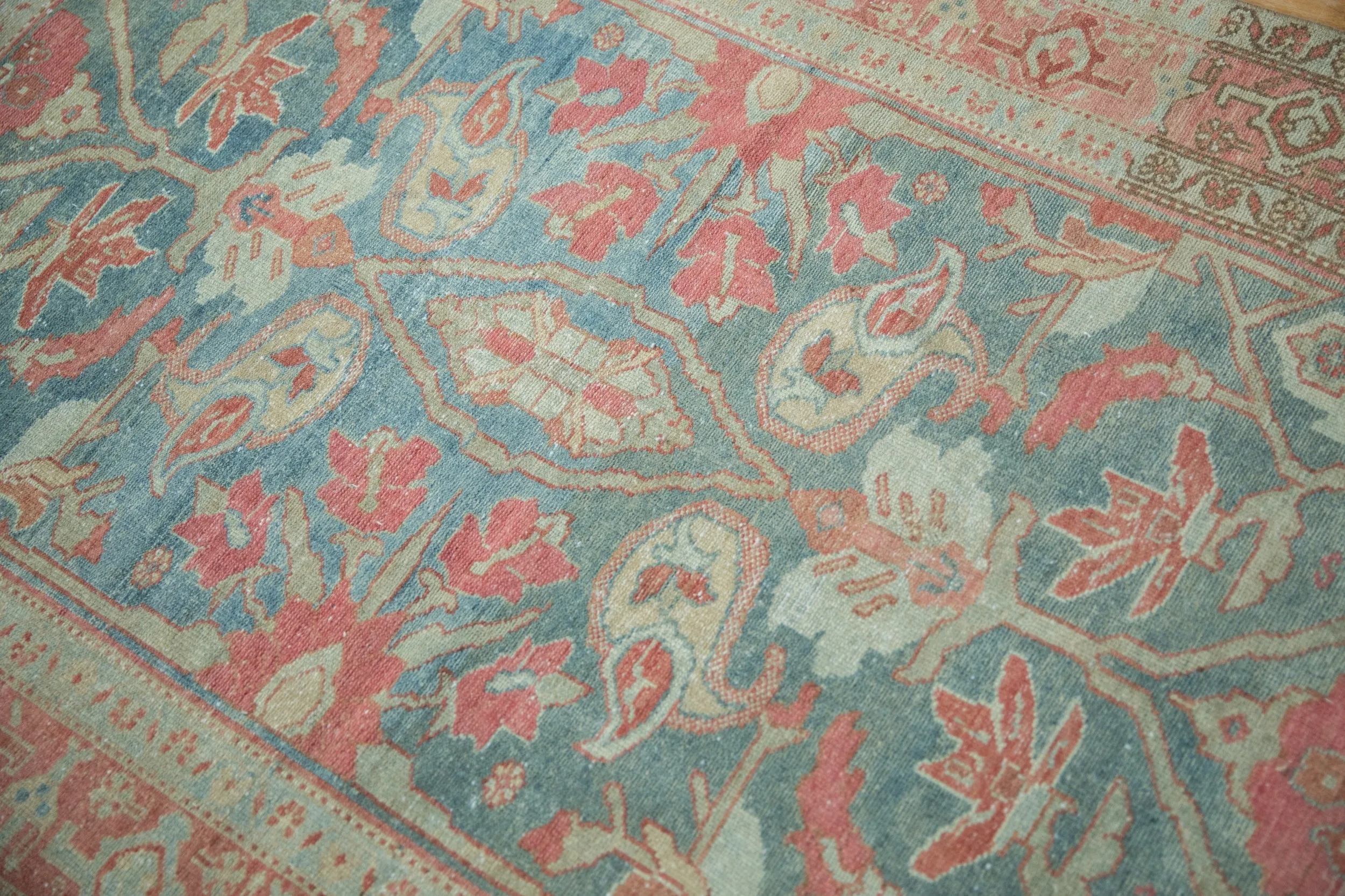 4x6 Vintage Distressed Malayer Rug