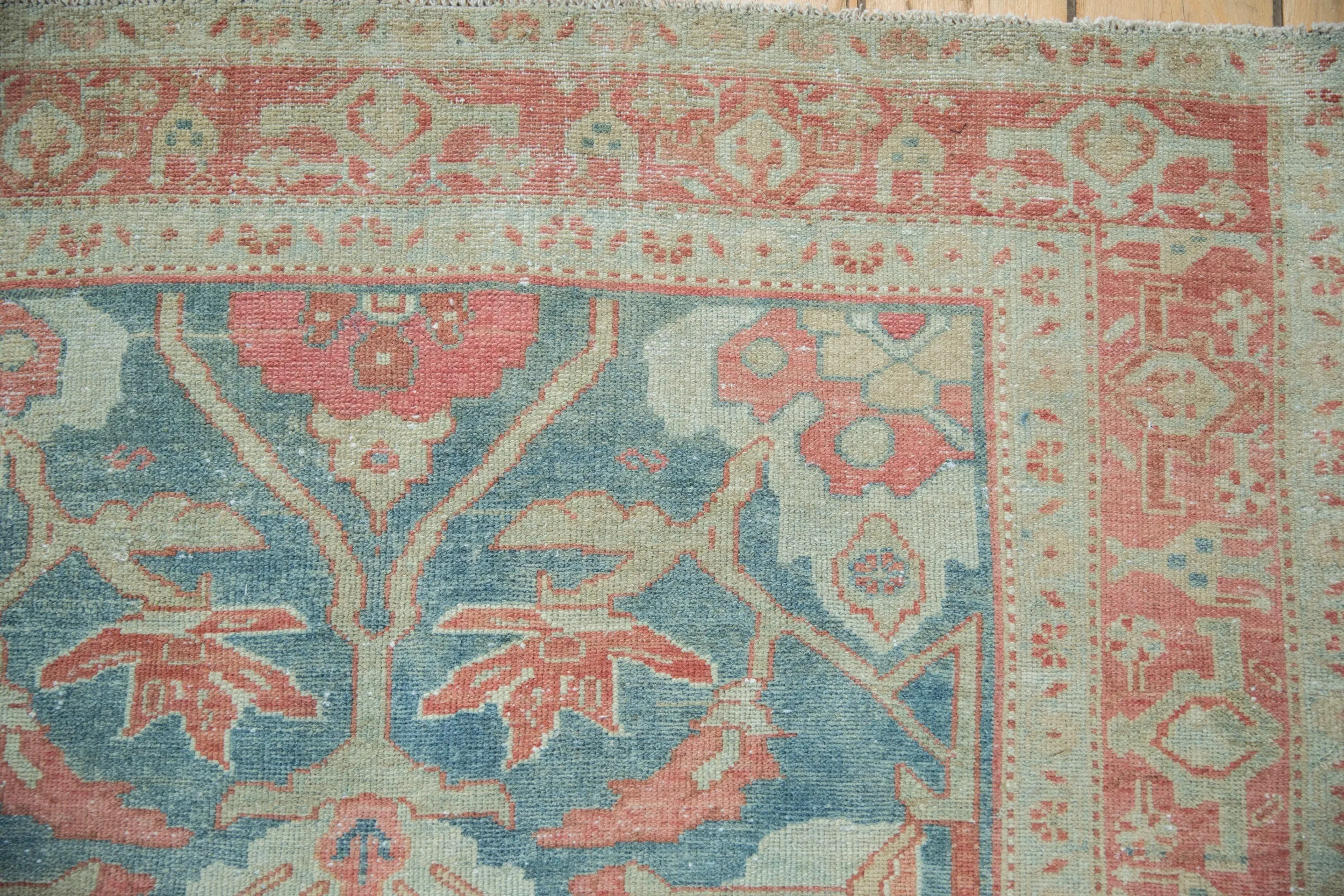 4x6 Vintage Distressed Malayer Rug