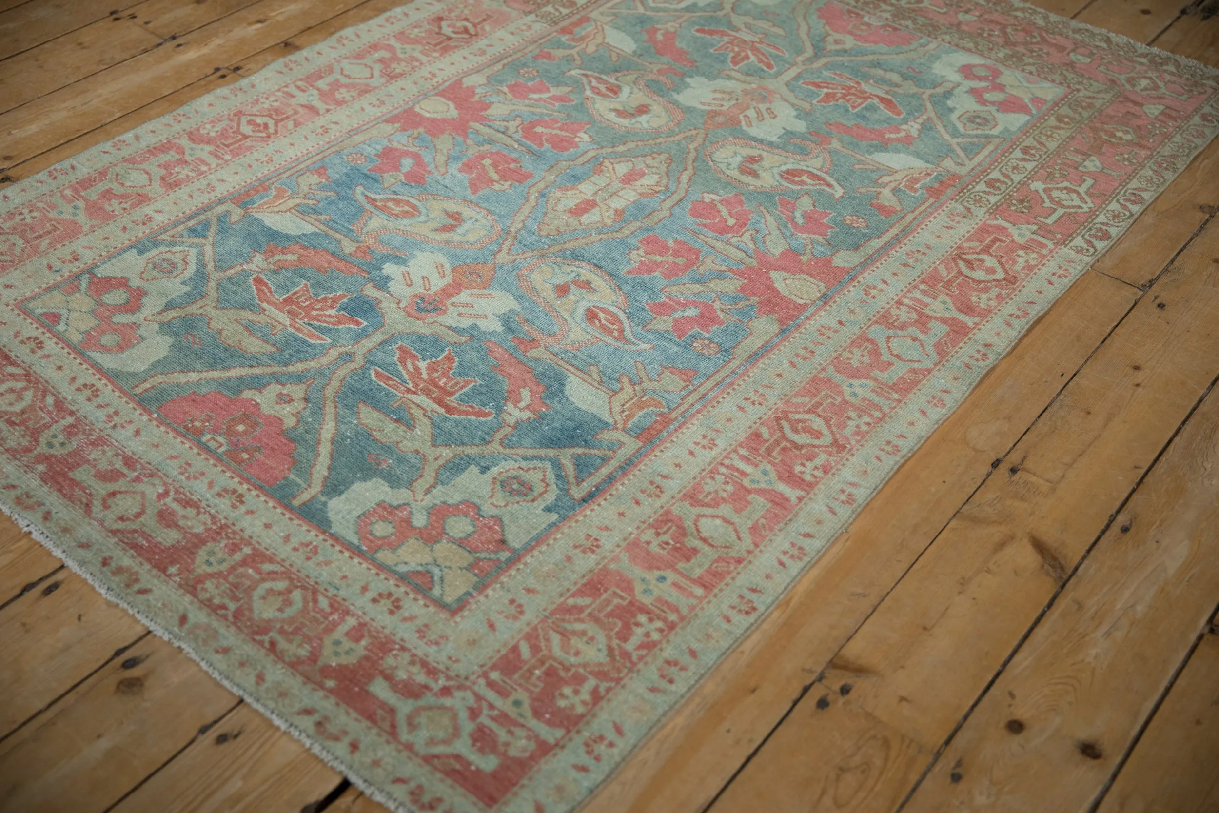 4x6 Vintage Distressed Malayer Rug