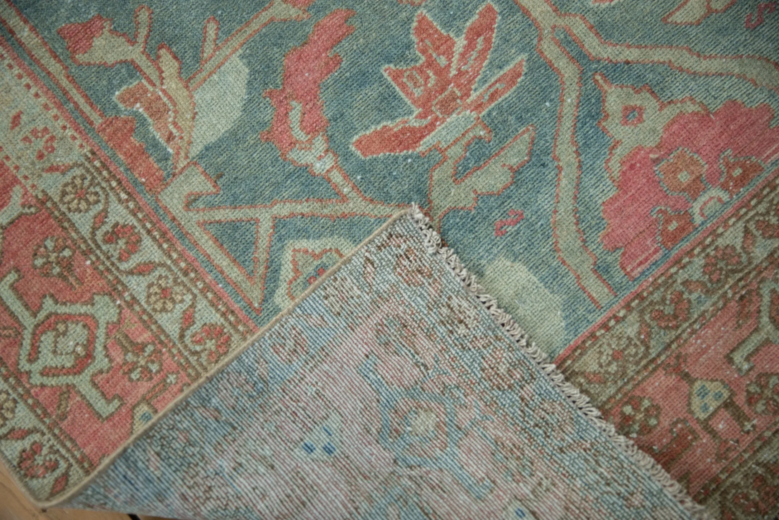 4x6 Vintage Distressed Malayer Rug