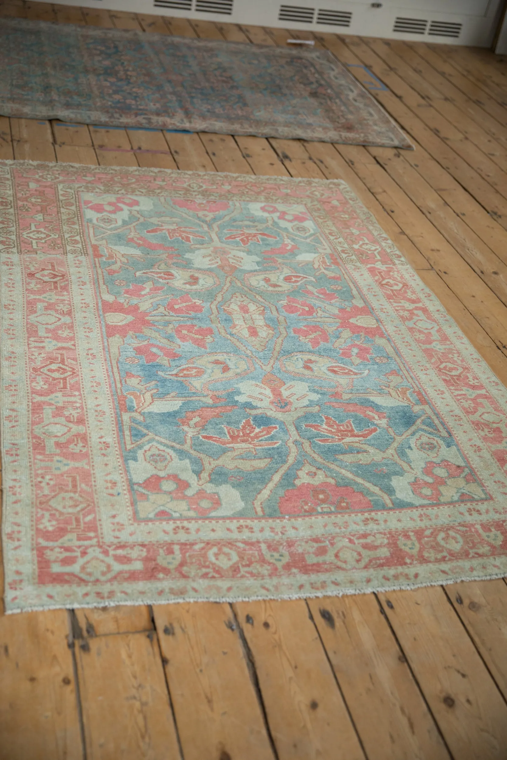 4x6 Vintage Distressed Malayer Rug