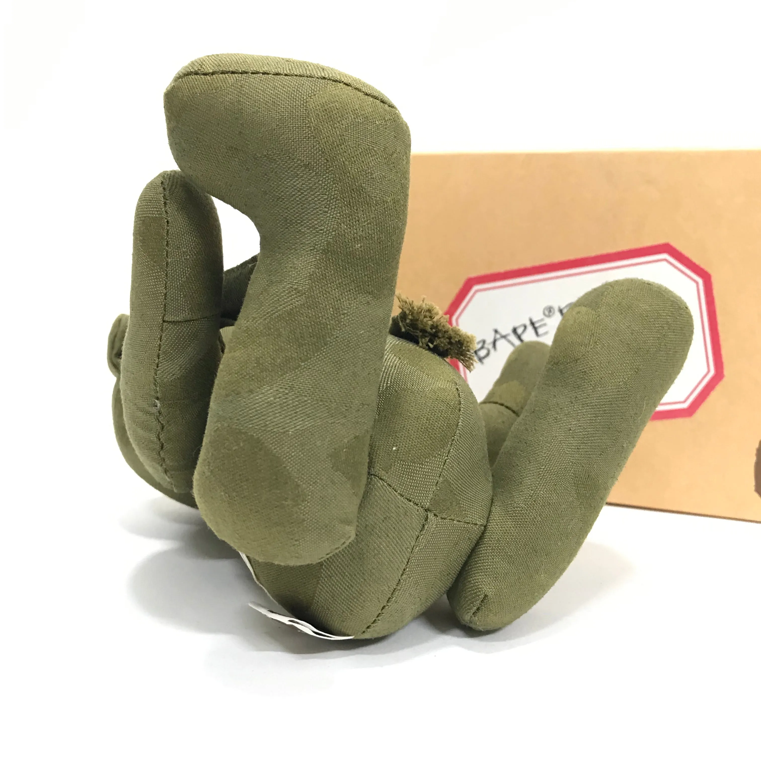 A Bathing Ape Bape Vintage Jacquard Camo Bear Olive