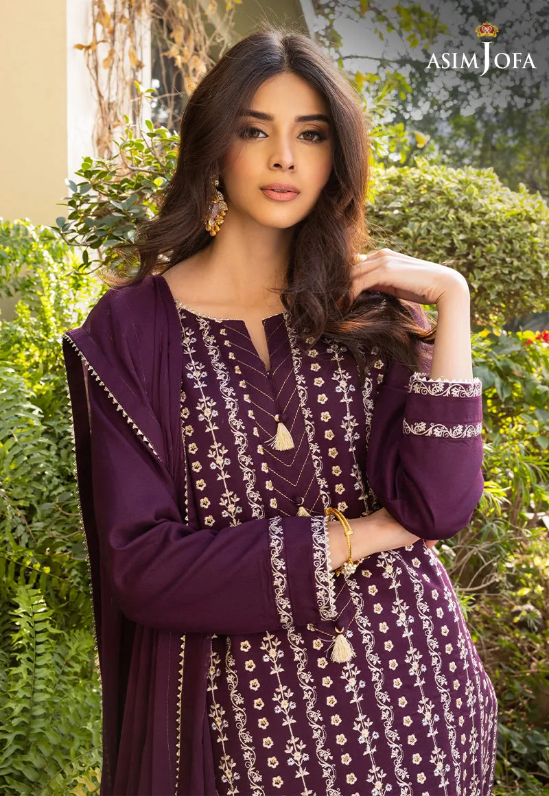 AJPE-01 (3-PC) | Asim Jofa Pret Essentials Eid Edit II Collection | Embroidered Stitched RTW Suits