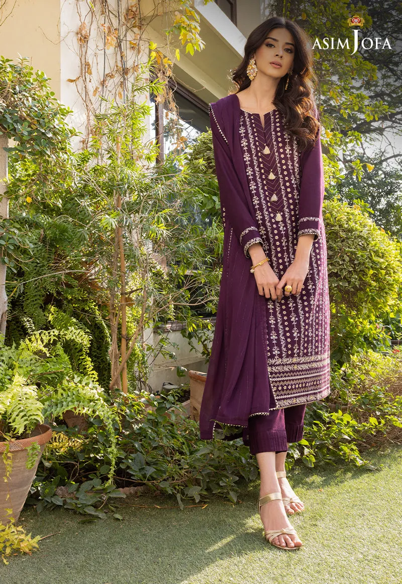 AJPE-01 (3-PC) | Asim Jofa Pret Essentials Eid Edit II Collection | Embroidered Stitched RTW Suits