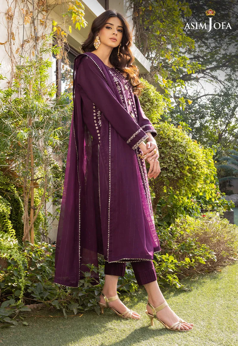 AJPE-01 (3-PC) | Asim Jofa Pret Essentials Eid Edit II Collection | Embroidered Stitched RTW Suits