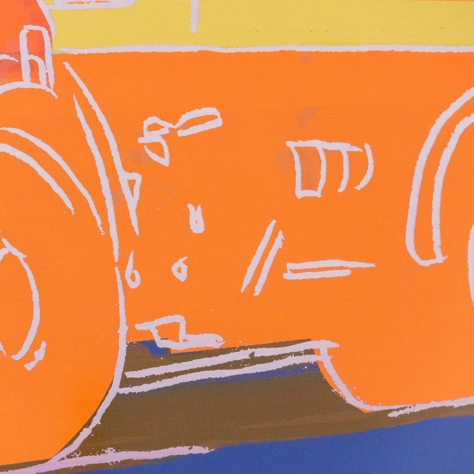ANDY WARHOL "TRUCK" SCREENPRINT, 1985