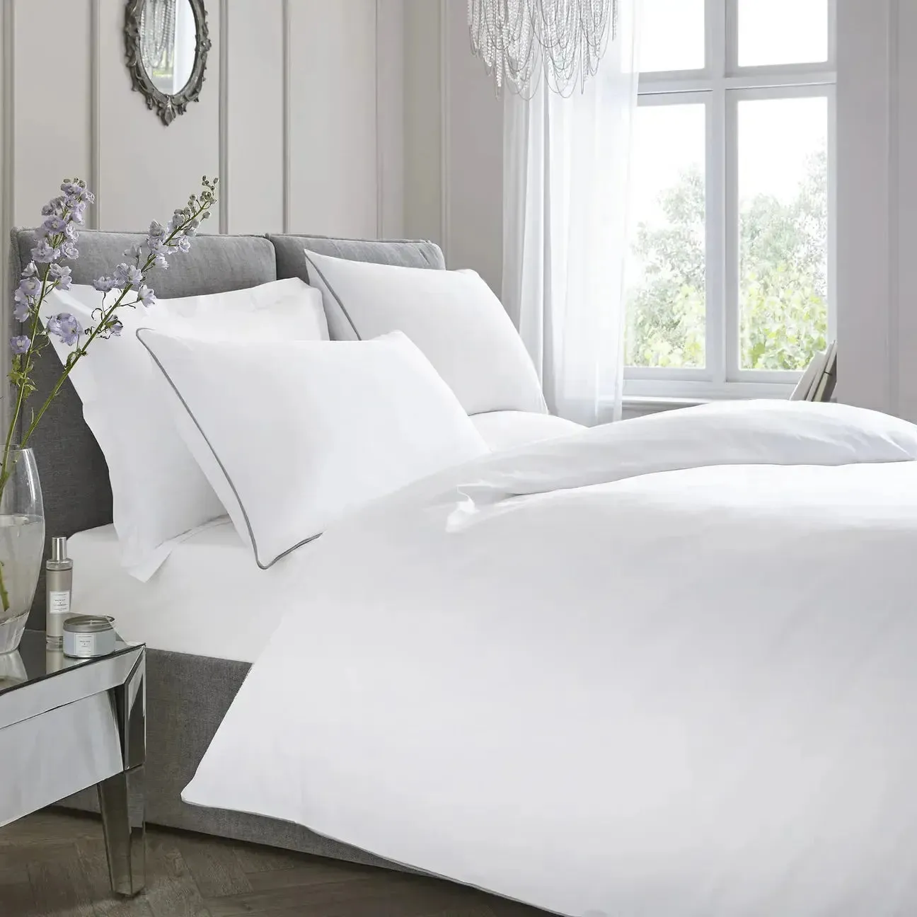 Appletree Boutique 200TC Duvet Cover Set - White