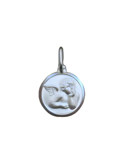 BABY ANGEL HIGH POLISH CHARM .5" INCH