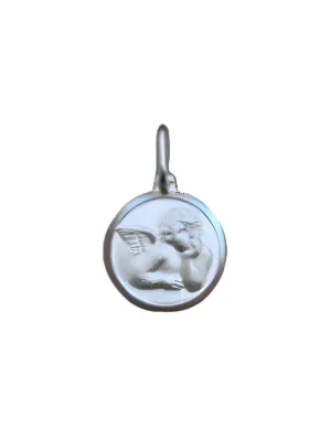 BABY ANGEL HIGH POLISH CHARM .5" INCH