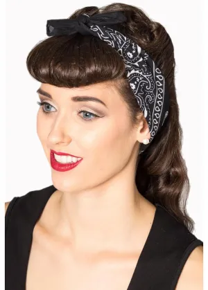 Banned Lysia Bandana Black