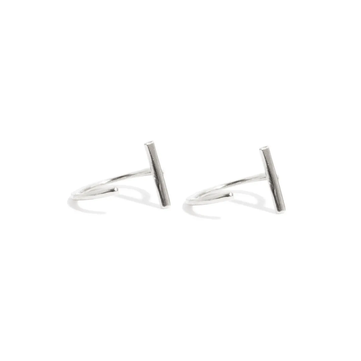 Bar Hug Earrings
