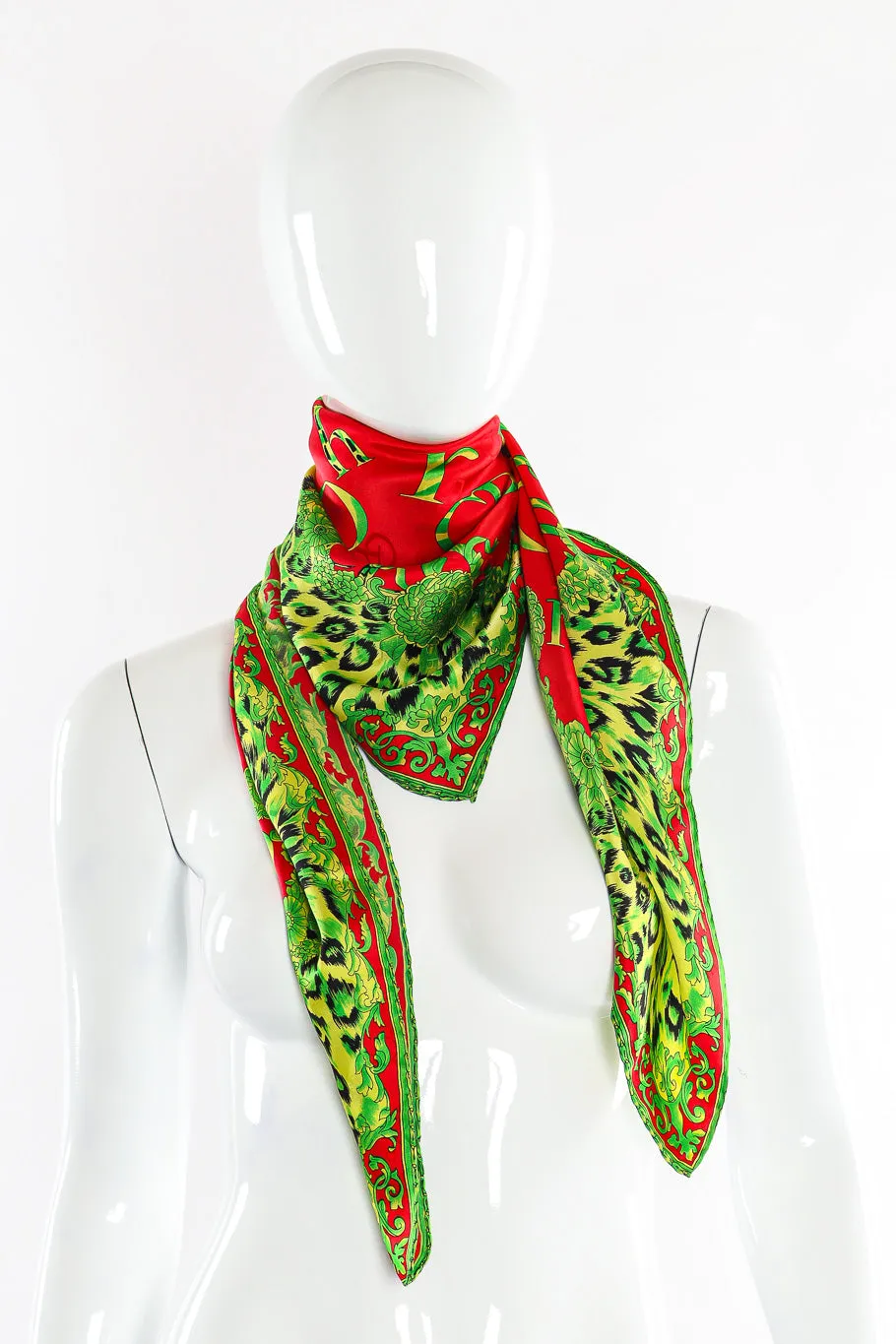 Baroque CD Animal Print Scarf