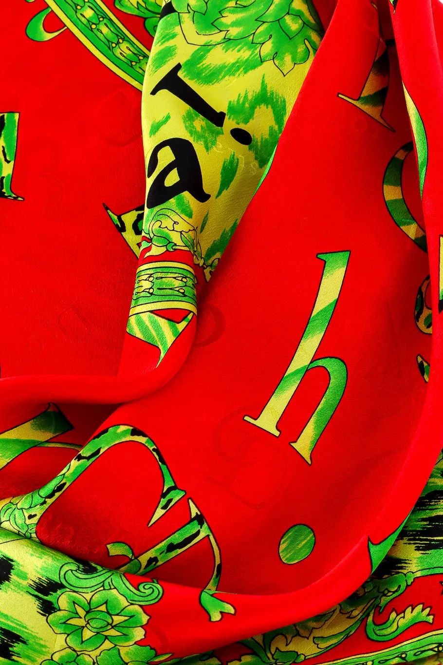 Baroque CD Animal Print Scarf