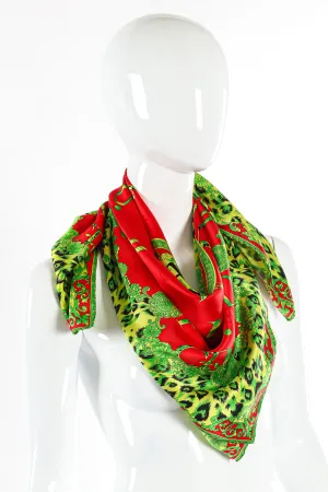 Baroque CD Animal Print Scarf