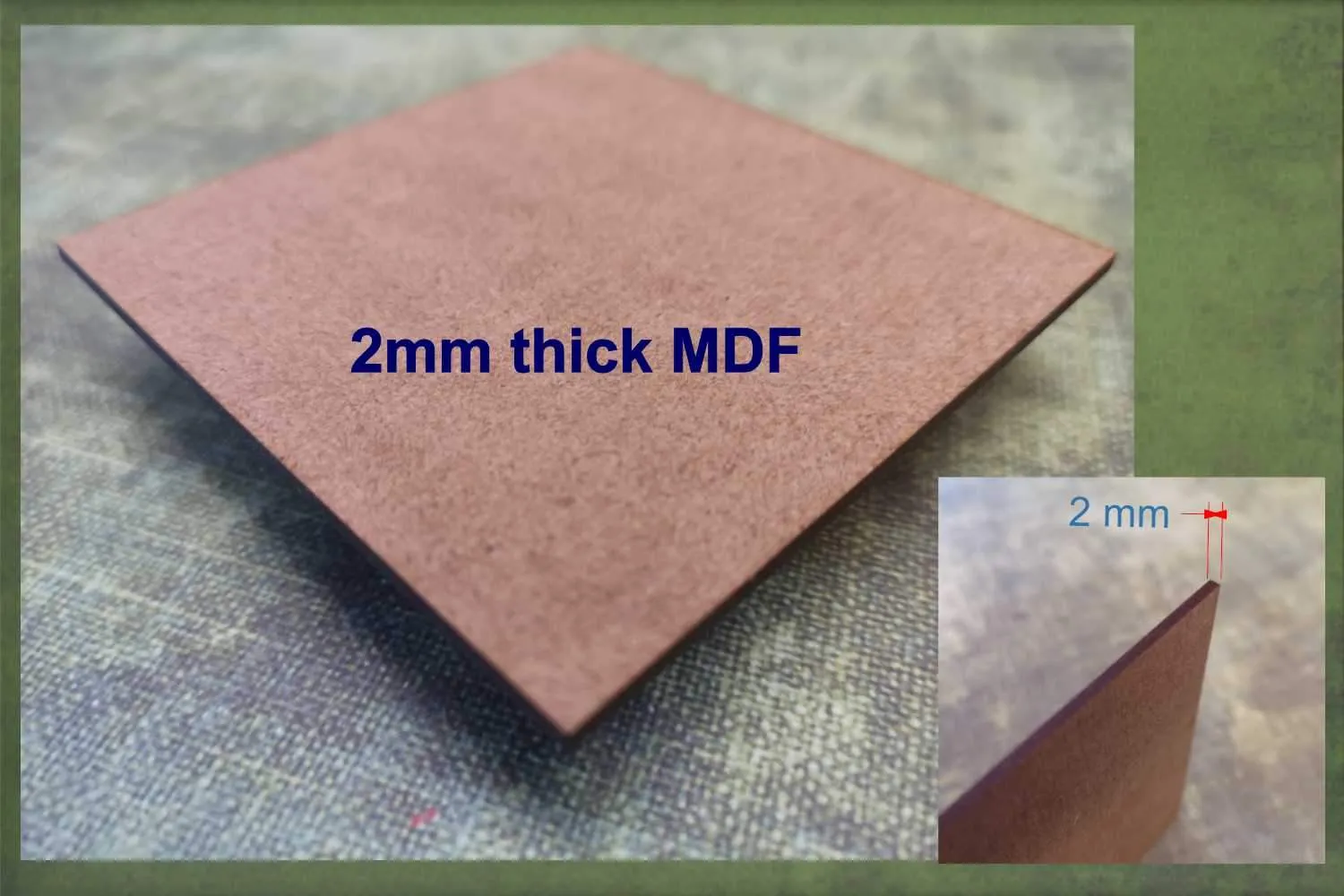 Bat - wooden craft blank - 2mm MDF