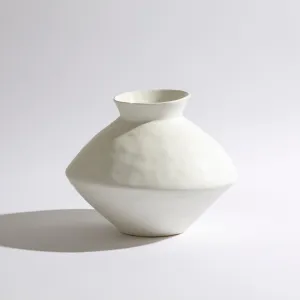 Ben David Mediterranean Squat Vase Natural
