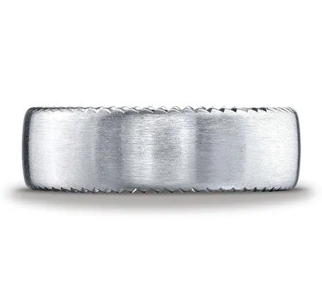 Benchmark Satin-finished Men's Wedding Band CF717525WG