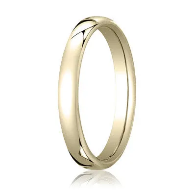 Benchmark Yellow Gold Classic Men's Band EUCF135YG