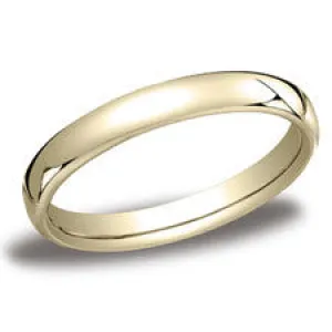 Benchmark Yellow Gold Classic Men's Band EUCF135YG