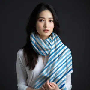 Bluhen Scarf - Hampton Stripe