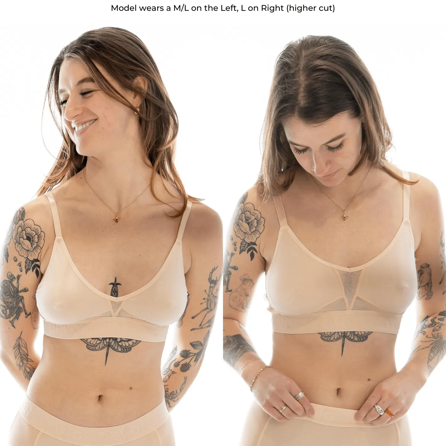 Bria Bralette - Skin Light
