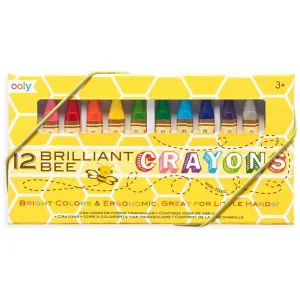 Brilliant Bee Crayons - Set of 12