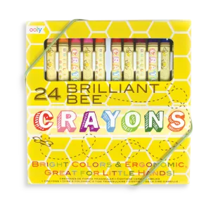 Brilliant Bee Crayons - Set of 24