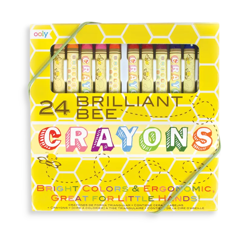 Brilliant Bee Crayons - Set of 24