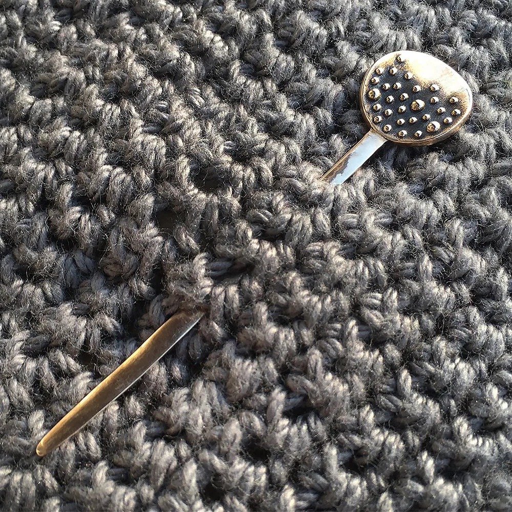 Bronze Lolly Shawl Pin