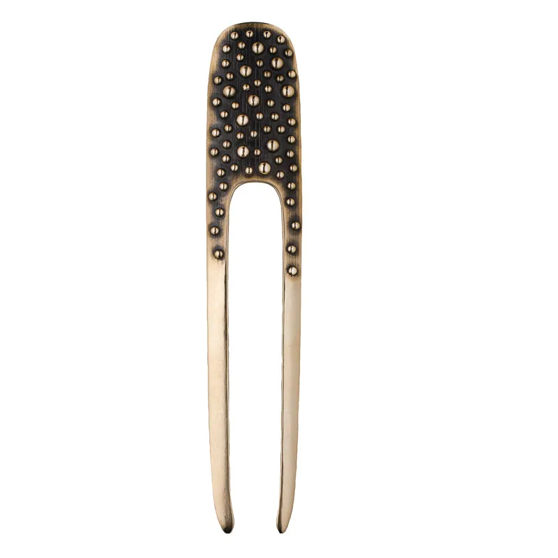 Bronze Porterness Demi-Sec Shawl Pin/Fork