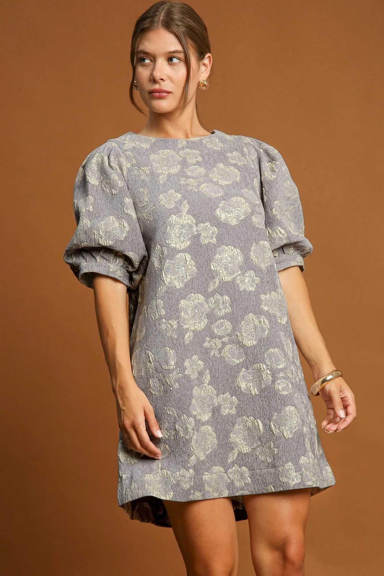 Cecile Dress - Gray