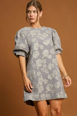 Cecile Dress - Gray