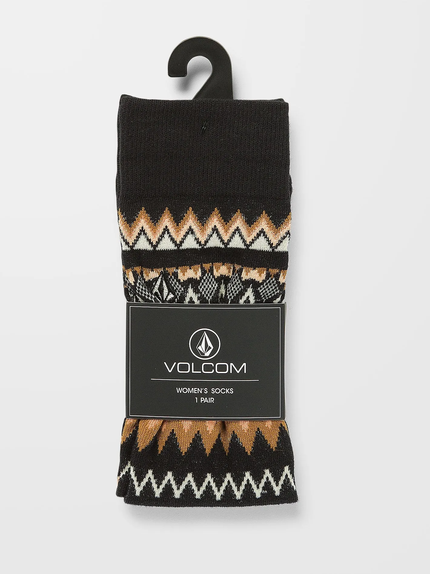 Chaussettes Not Fairisle - VINTAGE BLACK