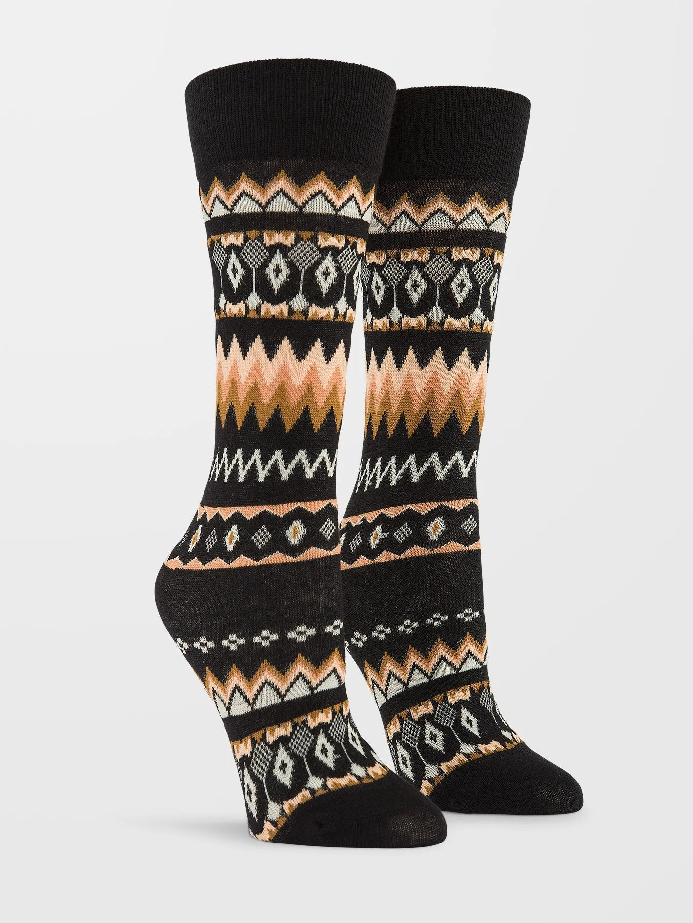 Chaussettes Not Fairisle - VINTAGE BLACK