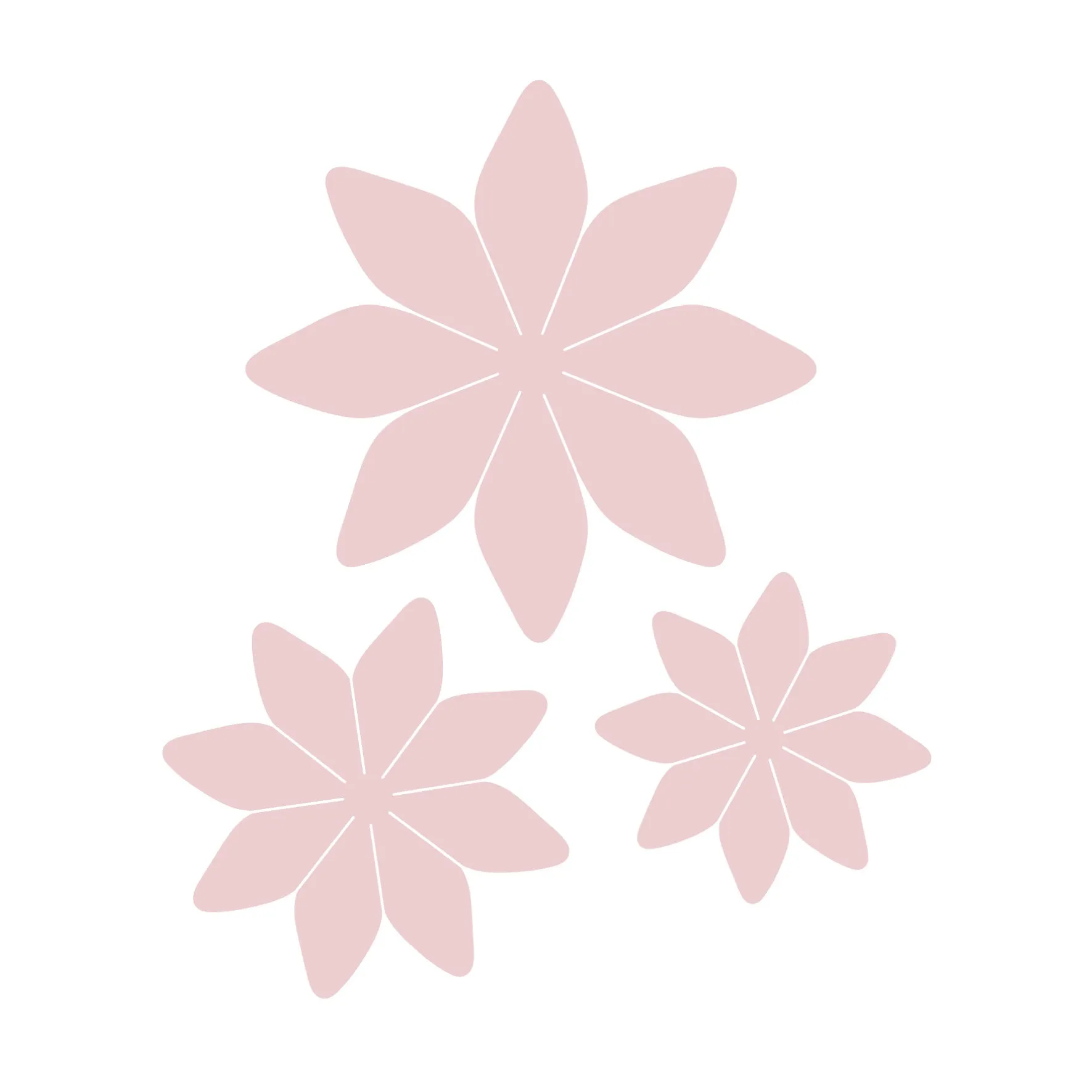 Chloes Creative Cards Die & Stamp Set - Clematis Flower
