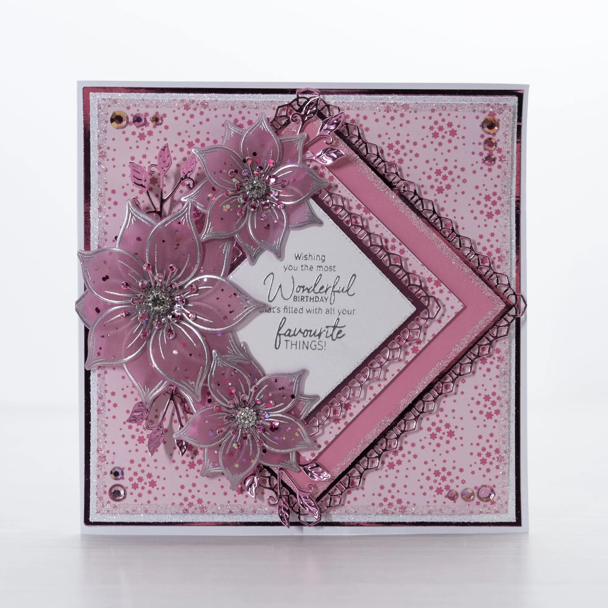 Chloes Creative Cards Metal Die Set - 6x6 Decorative Square