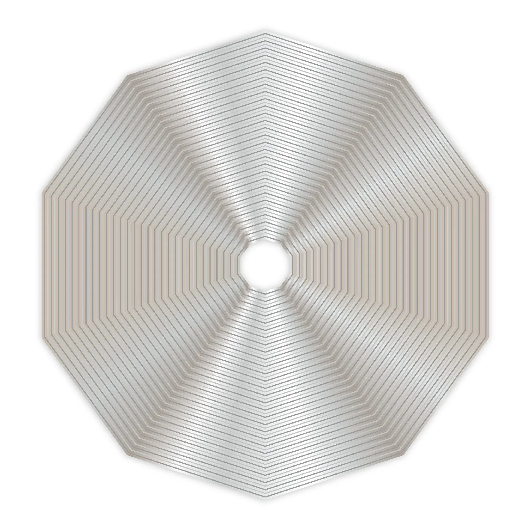 Chloes Creative Cards Metal Die Set - 8 x 8 Basic Decagon