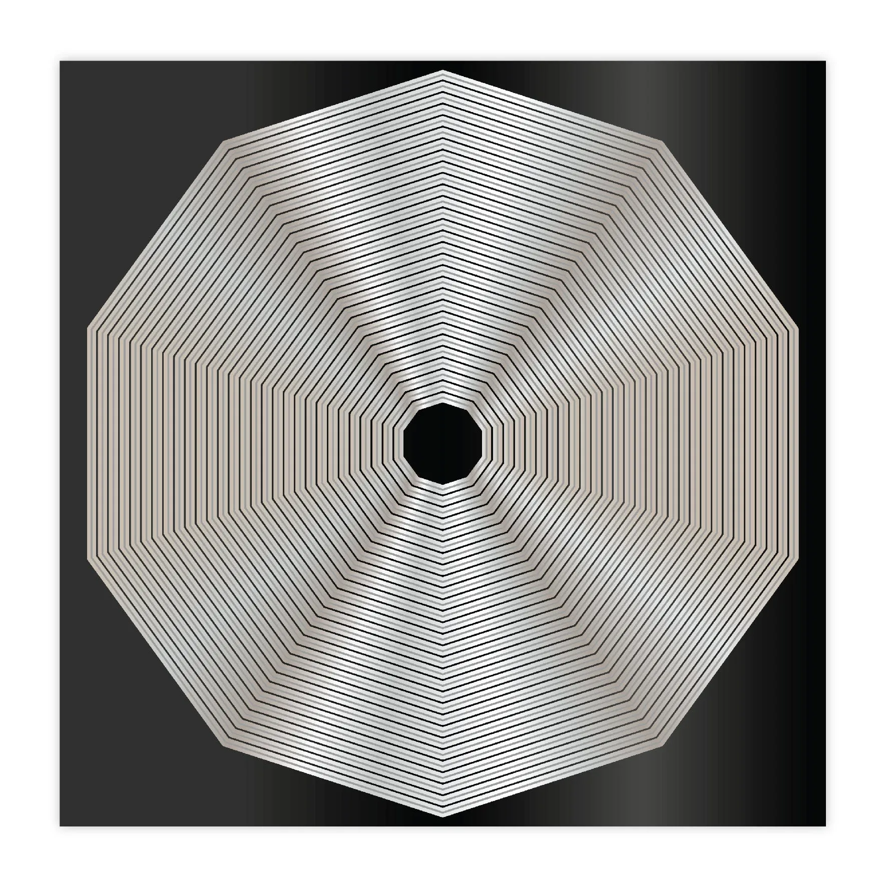 Chloes Creative Cards Metal Die Set - 8 x 8 Basic Decagon
