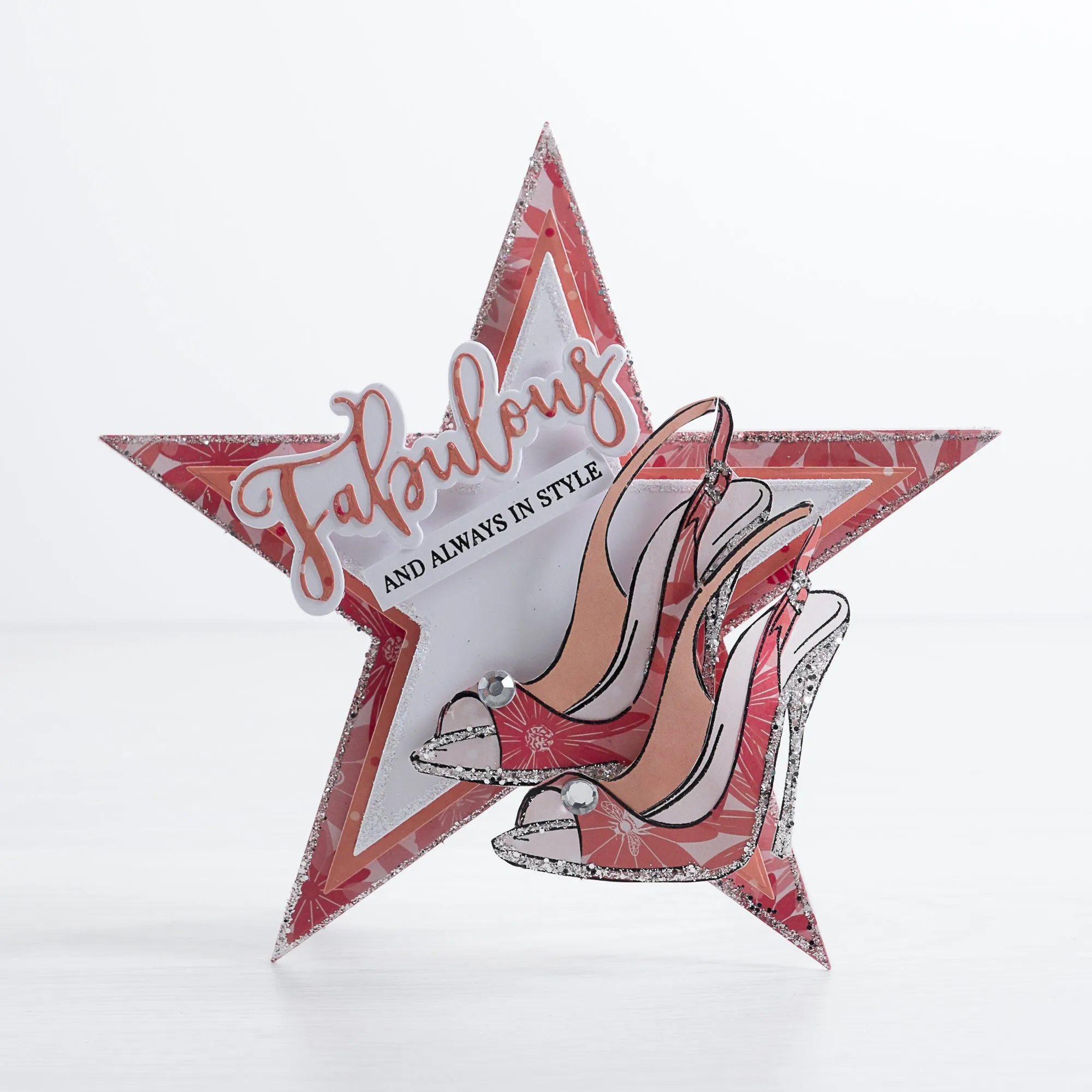Chloes Creative Cards Metal Die Set - 8 x 8 Basic Stars
