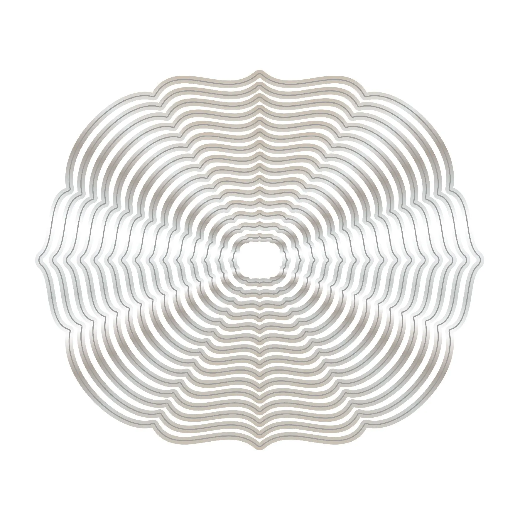 Chloes Creative Cards Metal Die Set - 8 x 8 Fancy Ovals