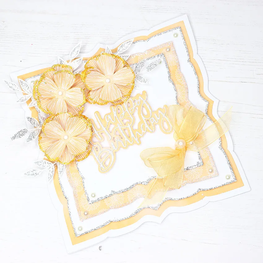 Chloes Creative Cards Metal Die Set - 8 x 8 Fancy Squares